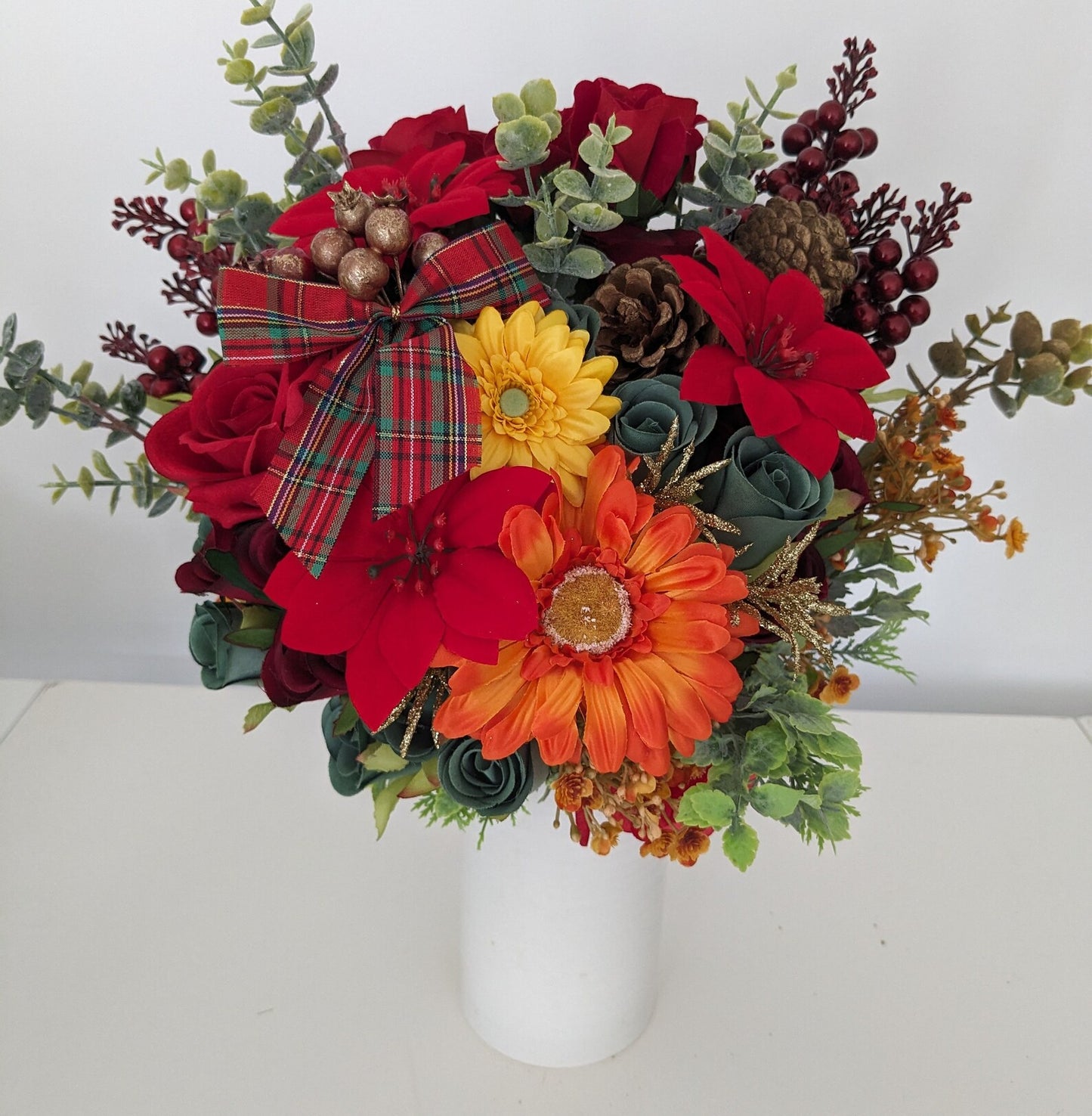 Christmas Cluster Stunning Flower Arrangement