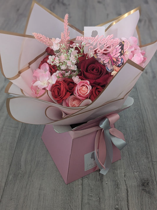 Mother's Day Pink Stunning Handtied Bouquet