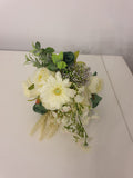 Emerald & Cream Christmas Stunning Wedding Buttonhole