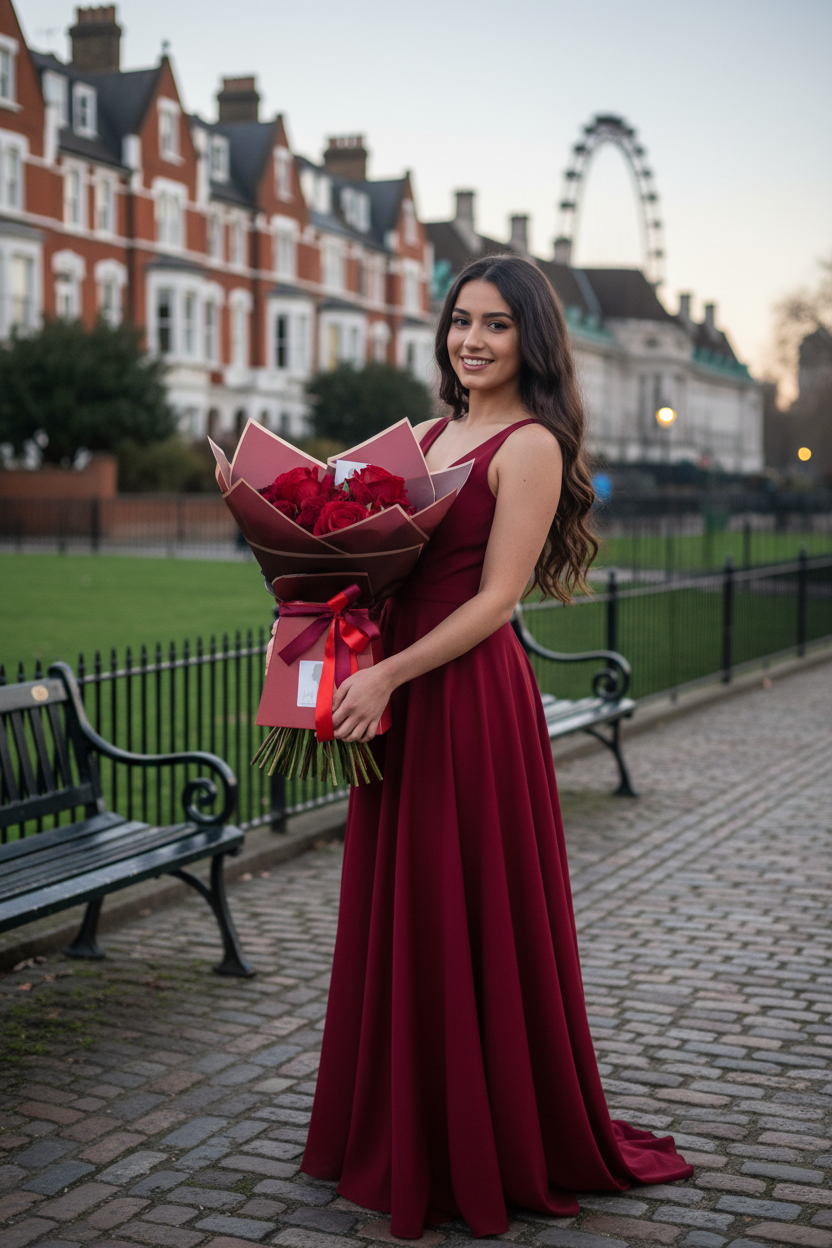 Red Stunning Handtied Bouquet