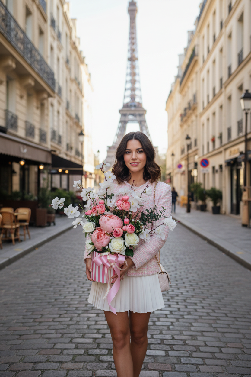 Emily in Paris Inspired Hat Box Gift