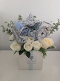 Bridgerton inspired Box of Joy Silk Flowers Gift Hamper