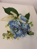 Light Blue & Cream Christmas Stunning Wedding Buttonhole
